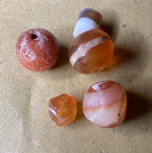 Antiche perle corniola - perle,