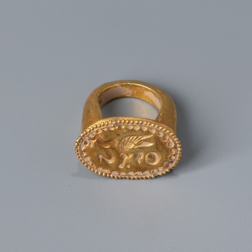 Anello antico oro battriano - anello,